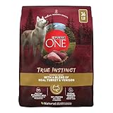 Purina ONE True Instinct With A Blend Of Real Turkey and Venison Dry Dog Food - 36 lb. Bag