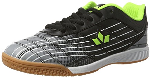 (-33%) Lico Rockfield Herren Hallenturnschuh, Schwarz/ Grau/ Lemon, 41 EU