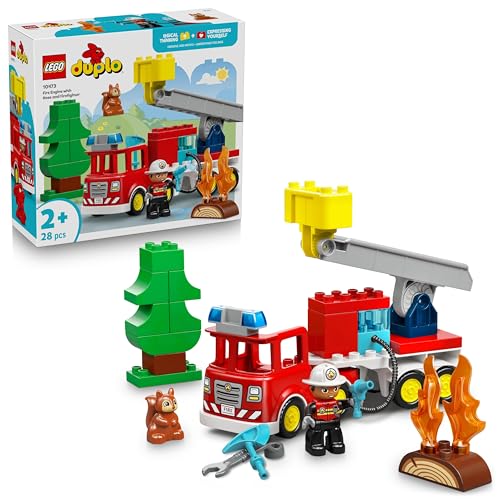 (-43%) LEGO DUPLO Löschauto mit Schlauch und Feuerwehrmann 10473