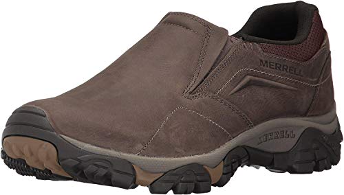 Merrell Men's Moab Adventure Moc Hiking Shoe, Dark Earth, 10 M US