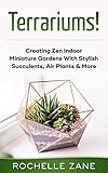 Terrariums Creating Zen Indoor Miniature Gardens With Stylish Succulents Air Plants More English Edition