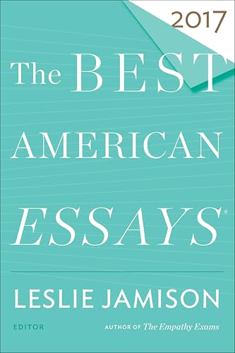 The Best American Essays 2017 book cover