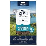 ZIWI Peak Air-Dried Cat Food – Mackerel & Lamb - All Natural, High Protein, Grain Free, Limited Ingredient w/ Superfoods (14oz)