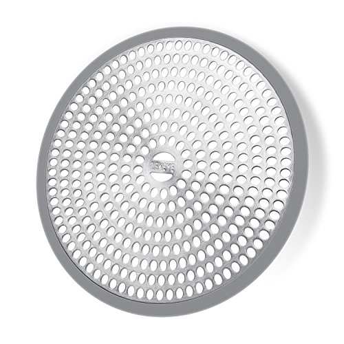LEKEYE Shower Drain Hair Catcher Works Well Simple and easy to use, the silicone edge helps trap