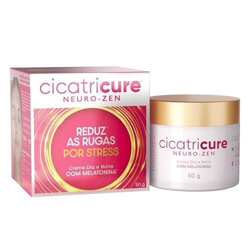 Cicatricure Neurozen Creme Dia e Noite com Melatonina – Reduz Linhas de Expressão e Rugas de Stress; Hidrata, Ilumina e ...