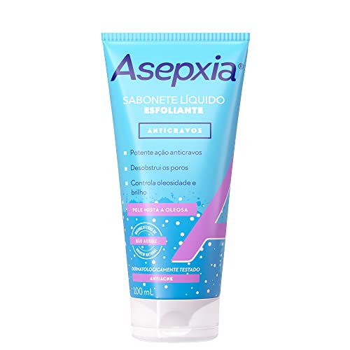 Asépxia Sabonete Esfoliante Facial 100Ml