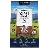 ZIWI Peak Air-Dried Dog Food – Beef - All Natural, High Protein, Grain Free, Limited Ingredient w/ Superfoods (140.8oz)