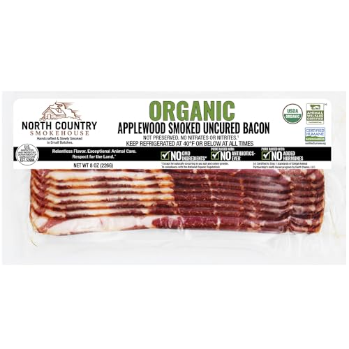North Country Smokehouse Organic Bacon, 8 Oz