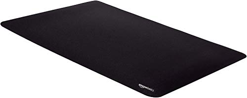 Amazon Basics Large Extended Computer Rectangular Mouse Pad, 16.7 x 35.7 inch, Black