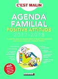 Agenda Familial Positive Attitude 2017 2018, C'est Malin !