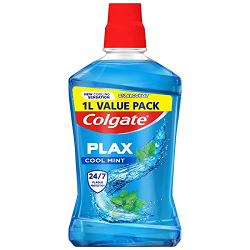 Colgate Plax Cool Mint Mouthwash, 1 Litre
