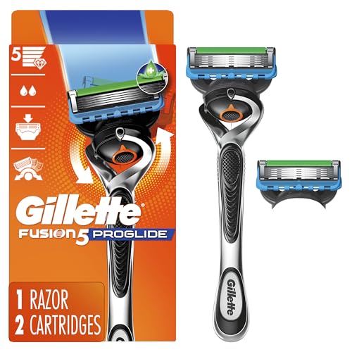 Proglide Razor For Men Handle 2 Blade Refills