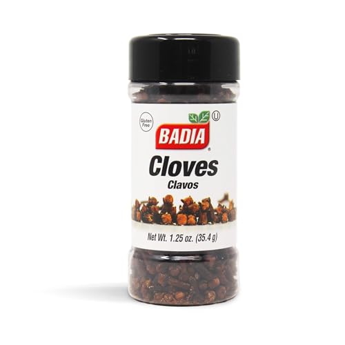 Badia Whole Cloves, 1.25 oz, Premium Spice for Baking, Cooking, Beverages, Aromatic & Flavorful