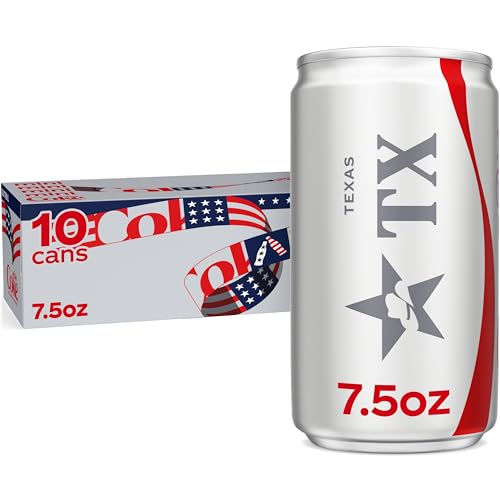 Diet Coke Mini-Can 7.5oz, 10 Pack (Package May Vary)