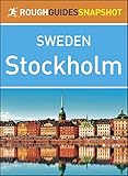 Stockholm Rough Guides Snapshot Sweden English Edition