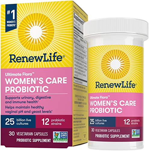 Renew Life Ultimate Flora Women's Care Probiotic 25 Billion CFU 30 Capsules