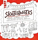Sketchnotes Visuelle Notizen Fr Alles Von Businessmeetings Ber Partyplanung Bis Hin Zu Rezepten German Edition