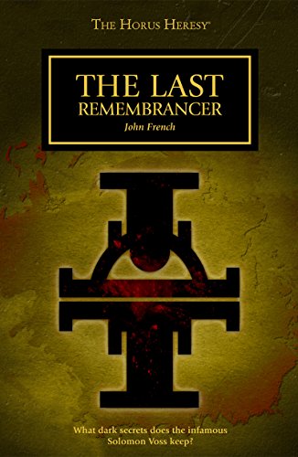 The Last Remembrancer (By: John French) cover