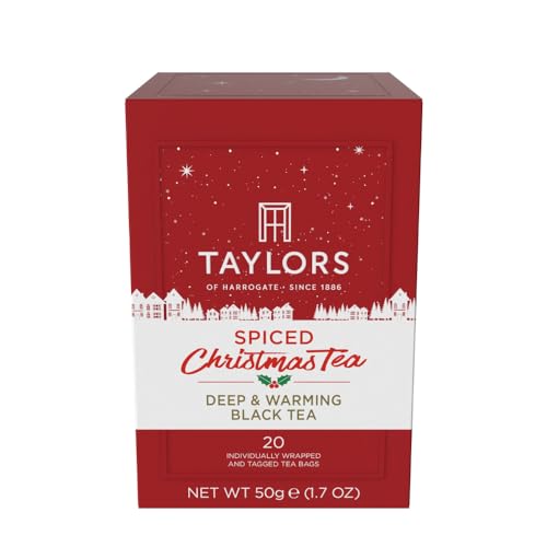 Taylors of Harrogate Spiced Christmas Tea, 20 Teabags