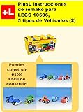 Plusl Instrucciones De Remake Para Lego 106965 Tipos De Vehiculos 2 Usted Puede Construir 5 Tipos De Vehiculos 2 De Sus Propios Ladrillos Spanish Edition