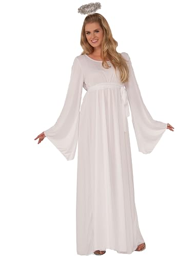 Rubies Women's Angel Dress and Halo for Themed Parties and Halloween, As Shown, X-Large