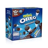 Oreo Mini Chocolate 10X Packs 204 Gram Blue Brown 10 Count Pack Of 1