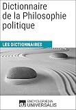 Dictionnaire De La Philosophie Politique Les Dictionnaires Duniversalis