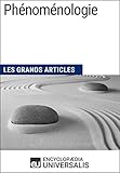 Phnomnologie Les Grands Articles Duniversalis