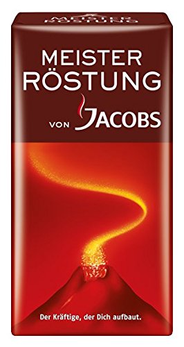 (-16%) Jacobs Filterkaffee Meisterröstung, dunkle Röstung, Kaffee gemahlen, geröstet in Deutschland, ideal für Filterkaffeemaschine & French Press, Intensität 9/10, 500 g
