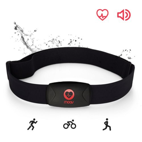 Moov HR Burn Heart Rate Monitor & Audio Coach, Run Cycle HIIT Workout Tracker