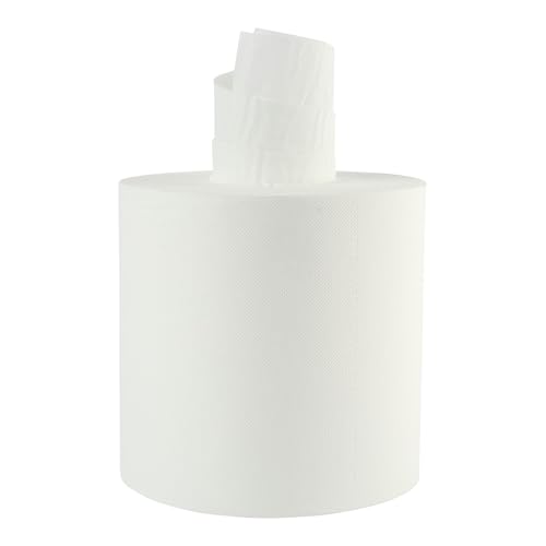 Boardwalk Bathroom Center-Pull Disposable Hand Paper Towel Roll, 2-Ply, 7.6 x 8.9, 600/Roll, 6/Carton, White