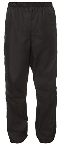 (-47%) VAUDE Regenhose Herren Fluid Full-zip Pants II – Schwarz – Gr. XXXL
