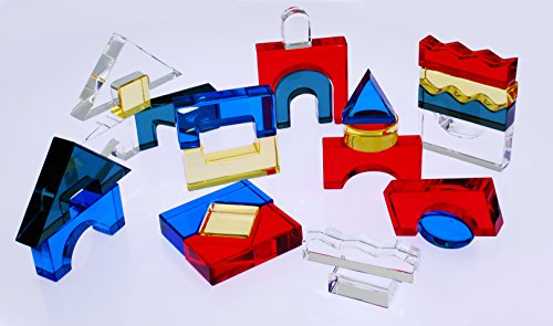 TickiT Color Crystal Block Set...- Use on a Light Box or Panel