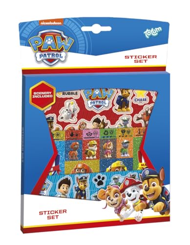 Totum Paw Patrol Nickelodeon Sticker Box with Over 1800 Stickers