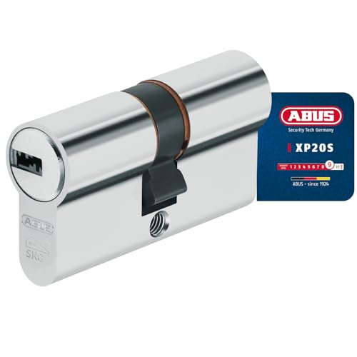 ABUS Profilzylinder XP20SN 30/80 inklusive Sicherungskarte & 3 Schlüsseln, 73725