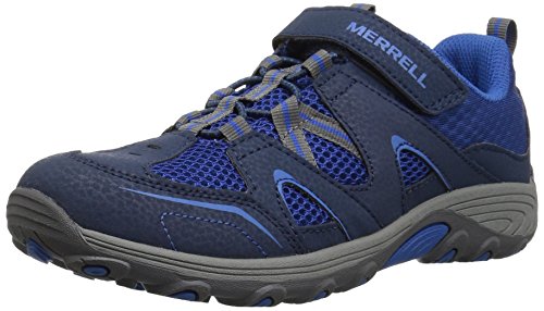 Merrell Trail Chaser Hiking Sneaker, Navy/Blue, 13 US Unisex Little Kid
