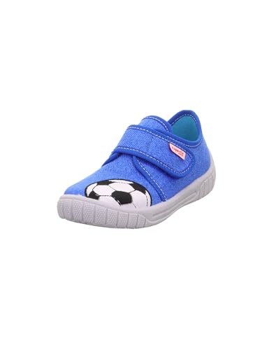 🔥 SELTEN SO GÜNSTIG (-56%) Superfit Jungen Bill Hausschuhe, Blau Weiß 8500, 31 EU