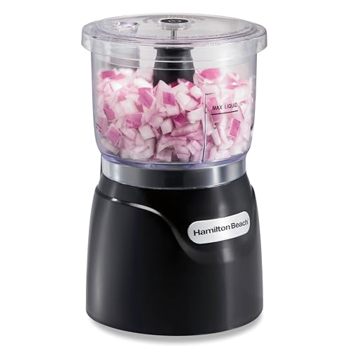 Hamilton Beach Electric Vegetable Chopper Mini Food Processor 3-Cup