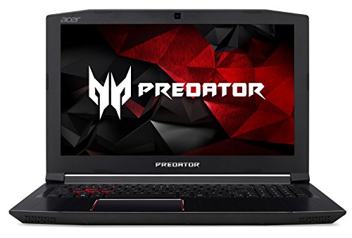 ACER Predator Helios 300 Gaming Laptop Intel Quad Core I7 Processor 6GB Graphics, 15.6" Full HD, Red Backlit Keyboard, Metal Chassis
