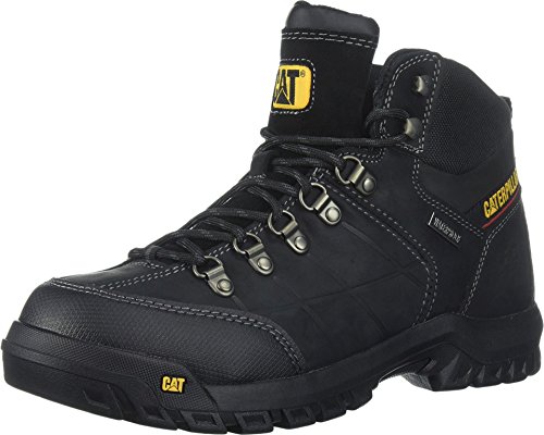 Cat Footwear Men's Threshold Waterproof Soft Toe, Black, 10