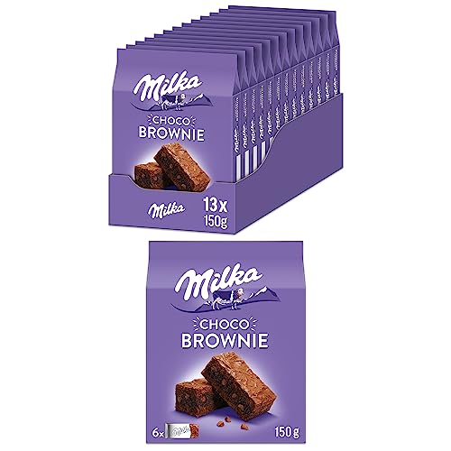 🔥 SELTEN SO GÜNSTIG (-46%) Milka Choco Brownie, 150 g (13er-Pack)