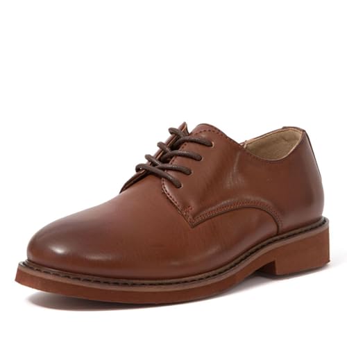Deer Stags Boy's Denny Oxford, Dark Luggage, 12 Medium US Little Kid