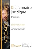 Dictionnaire Juridique Paradigme Vocabulaire