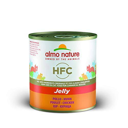 Pack Almo Nature HFC doce botes 280 g de comida húmeda natural para gato
