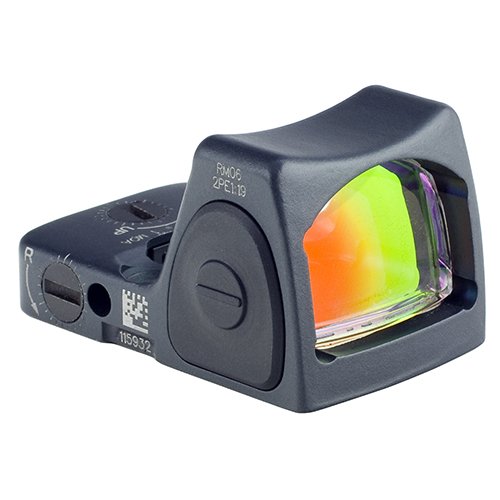 Trijicon RMR/Adjustable LED RMR Type 2 6.5 MOA Adjustable LED Red Dot Sight with No Mount, Cerakote Gray