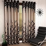 Home Sizzler 2 Piece Window Curtains 5 Feet