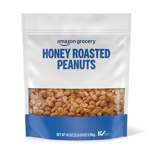 Amazon Brand - Happy Belly Peanut, Honey Roasted, 42 ounce