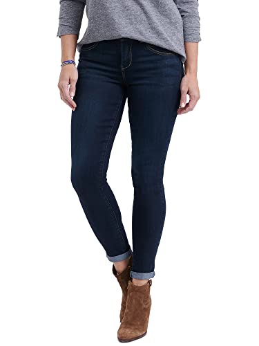 Democracy Women's Ab Solution Ankle Skimmer Jean, Indigo, 10