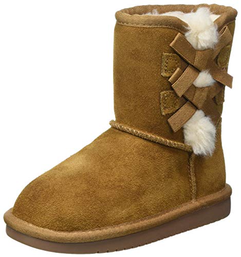 Koolaburra by UGG girls Victoria Short Fashion Boot, Chestnut, 9 Toddler US