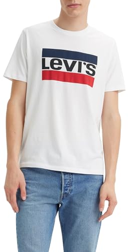 (-50%) Levi's Herren Sportswear Logo Graphic T-Shirt,White,M